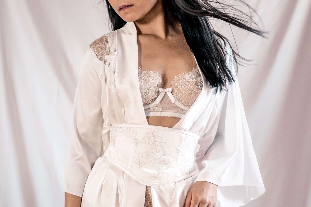 Ostara silk robe